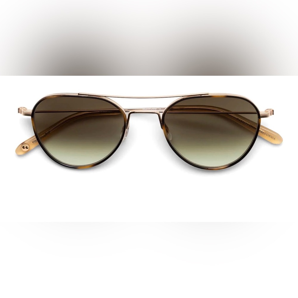 Garrett Leight San Miguel Aviator Sunglasses.